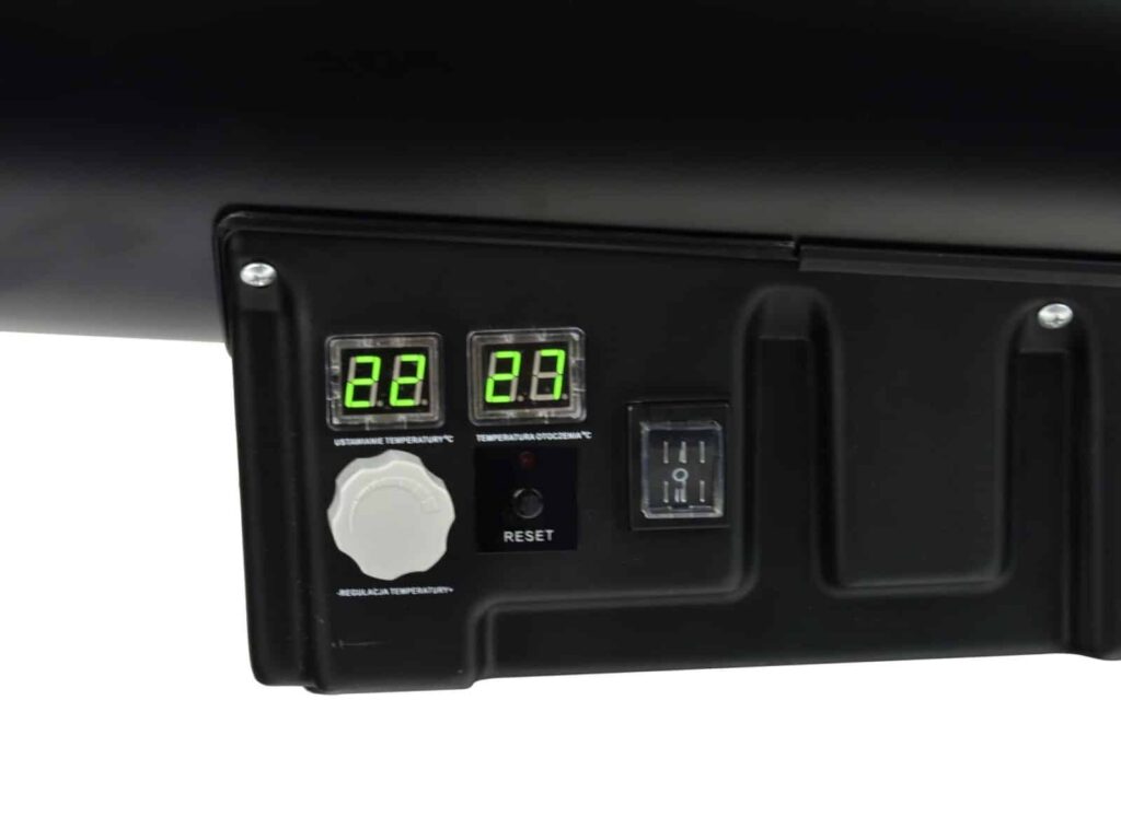Dujinis šildytuvas GEKO GH-30 / G80412 (40 kW, su termostatu ir reduktoriumi)