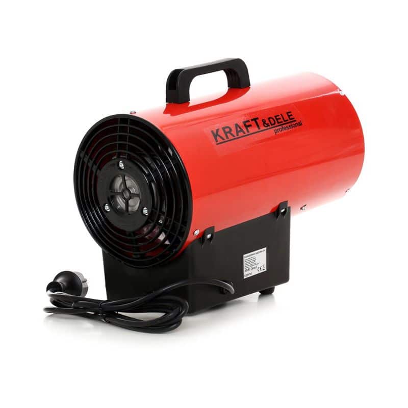 Kraft&Dele 20 kW dujinis šildytuvas + reduktorius