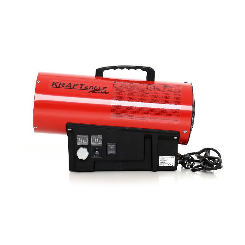 Dujinis šildytuvas KRAFT&DELE KD11702 (su termostatu, 60 kW)