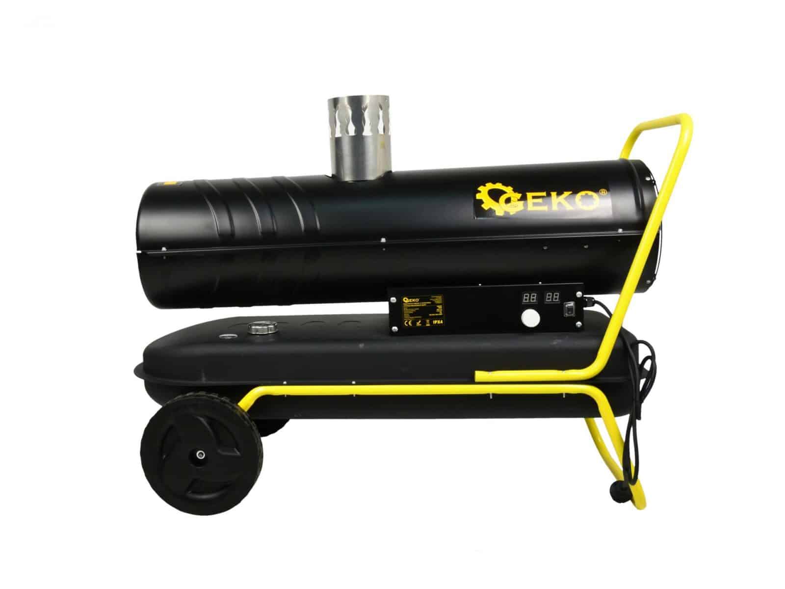 Dyzelinis šildytuvas su kaminu ir termostatu 40kW – GEKO