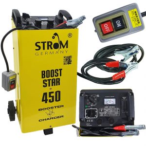 Akumuliatoriaus įkroviklis su užvedimo funkcija STROM ST450