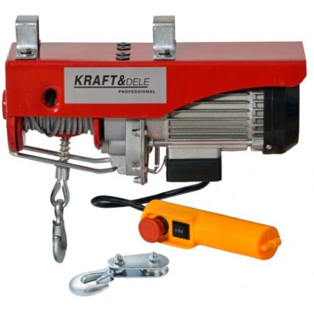 Elektrinė kėlimo gervė / telferis KRAFT&DELE KD1526 (800 kg)