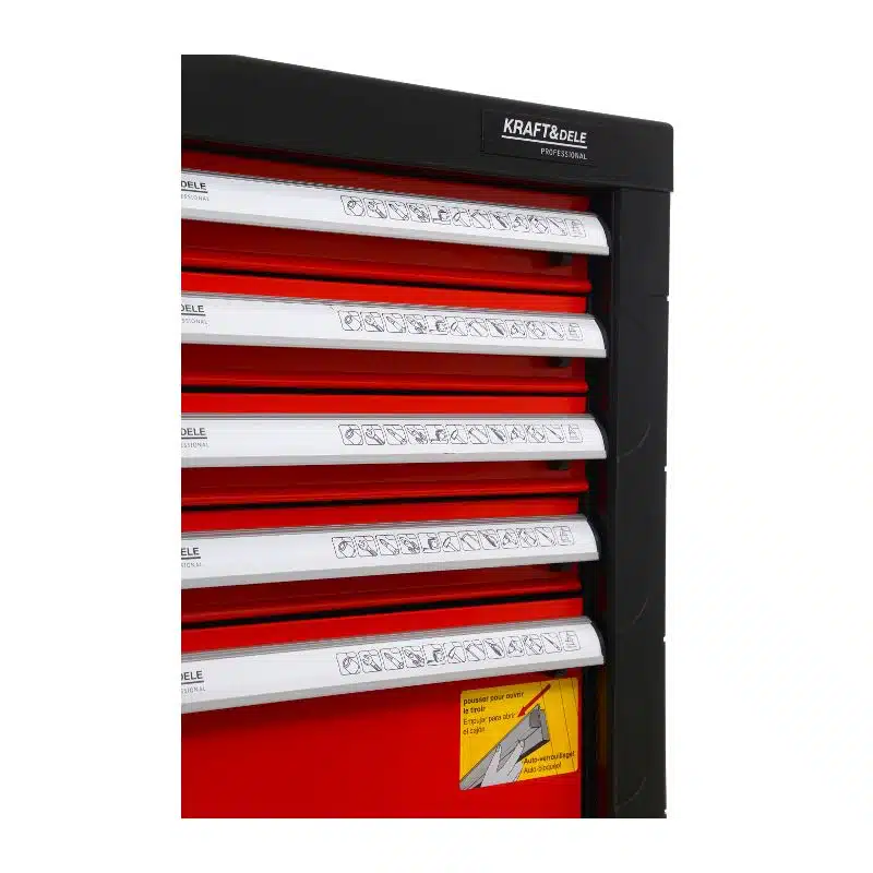 Įrankių vežimėlis su 263 įrankiais KRAFT&DELE KD361