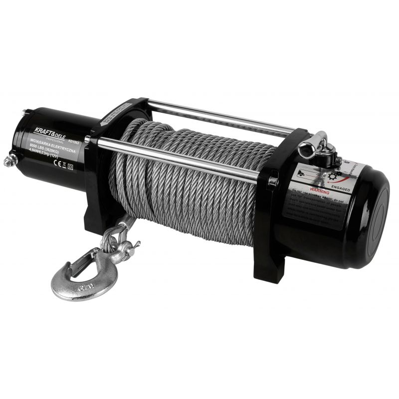 Elektrinė traukimo gervė KRAFT&DELE KD1563 (12 V, 3,6 t) 13 Elektrinė traukimo gervė KRAFT&DELE KD1563 (12 V, 3,6 t)