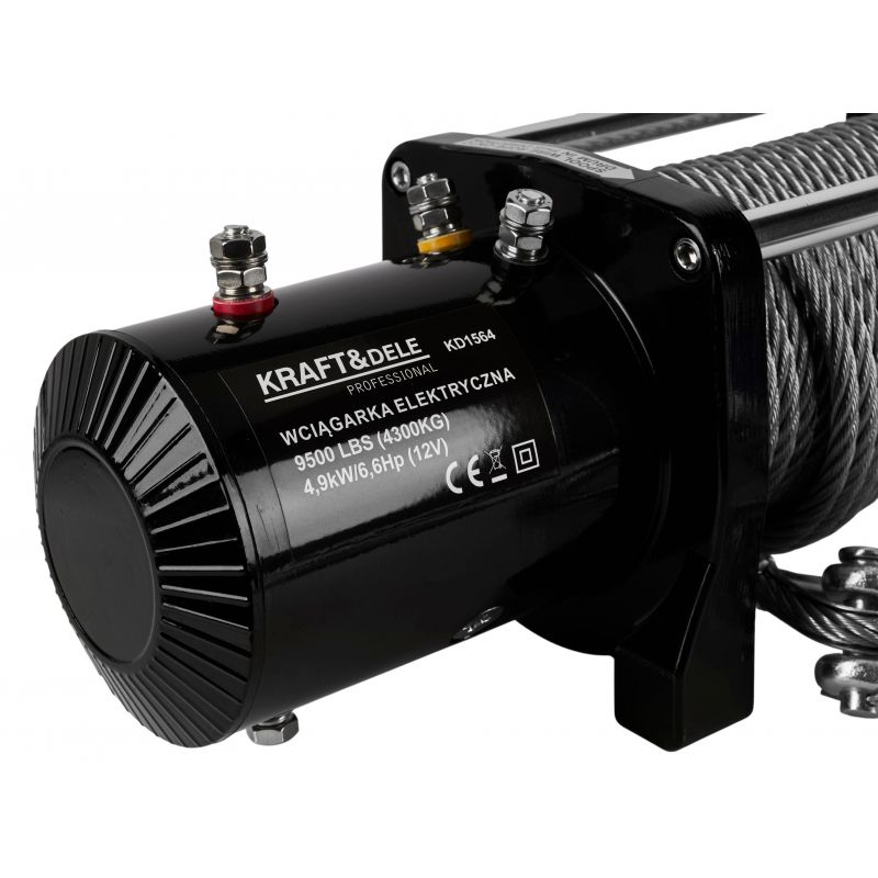 Elektrinė traukimo gervė KRAFT&DELE KD1564 (12 V, 4,3 t) 21 Elektrinė traukimo gervė KRAFT&DELE KD1564 (12 V, 4,3 t)
