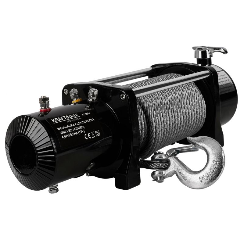 Elektrinė traukimo gervė KRAFT&DELE KD1564 (12 V, 4,3 t) 5 Elektrinė traukimo gervė KRAFT&DELE KD1564 (12 V, 4,3 t)