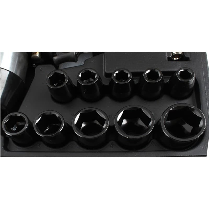 Pneumatinis veržliasukis su galvutėmis 312 Nm 1/2" (17 vnt.) - Kraft&Dele