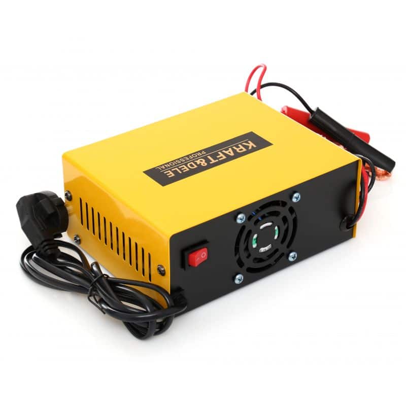 Akumuliatoriaus įkroviklis su mikroprocesoriumi 10A - KraftDele KD1919