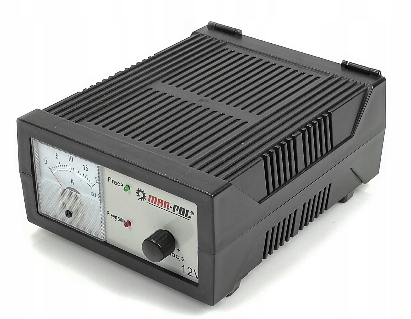 Akumuliatoriaus įkroviklis su srovės reguliavimu 12V/20A