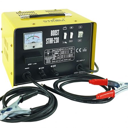 Akumuliatoriaus įkroviklis su užvedimo funkcija STROM ST230 (300 Ah)