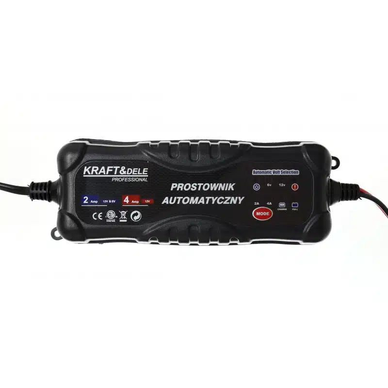 Automatinis akumuliatorių įkroviklis 6/12V - KraftDele KD1289 7 Automatinis akumuliatorių įkroviklis 6/12V - KraftDele KD1289