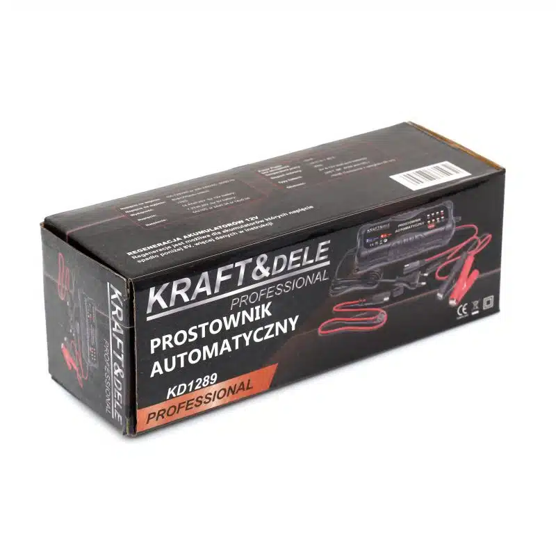 Automatinis akumuliatorių įkroviklis 6/12V - KraftDele KD1289 3 Automatinis akumuliatorių įkroviklis 6/12V - KraftDele KD1289
