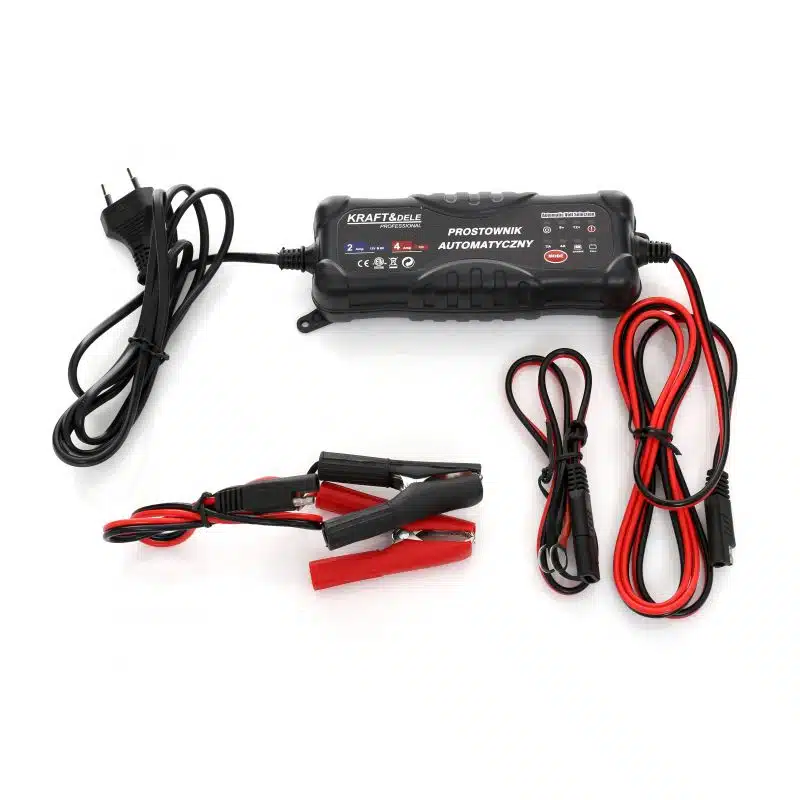 Automatinis akumuliatorių įkroviklis 6/12V - KraftDele KD1289 1 Automatinis akumuliatorių įkroviklis 6/12V - KraftDele KD1289