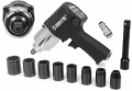 Pneumatinis – smūginis veržliasukis 1/2'' 750NM + antgaliai