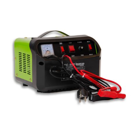 Akumuliatoriaus įkroviklis su užvedimo funkcija LONGWELD DFC-50P (12 / 24 V, 130 A)