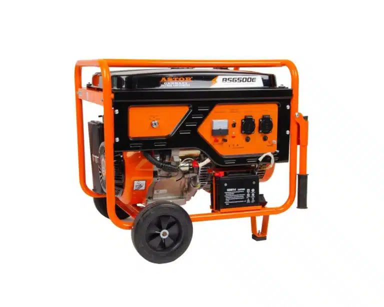 Benzininis generatorius ASTOR BS-6500E (5,5 kW, varinės apvijos)