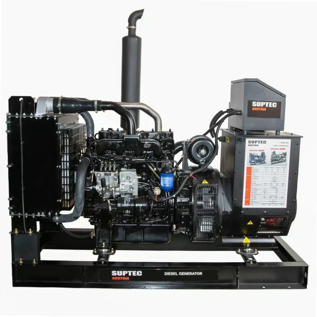 Dyzelinis generatorius SUPTEC HM30000LX (35 kW, trifazis)