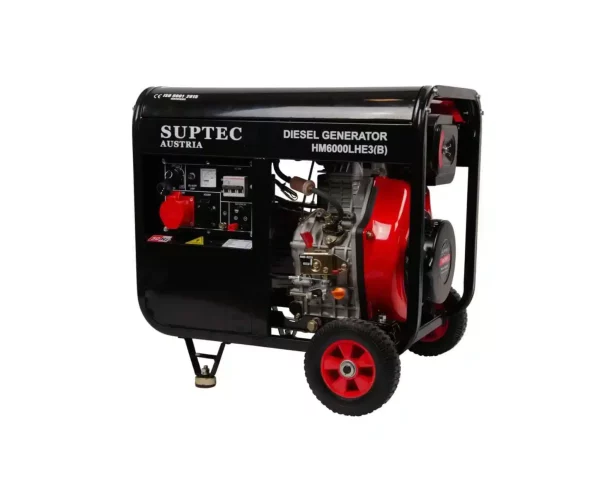 Dyzelinis generatorius SUPTEC HM6000LHE(B) (6,5 kW, vienfazis)