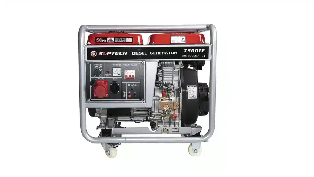 Dyzelinis generatorius SUPTECH 7500TE (5,5 kW, trifazis)