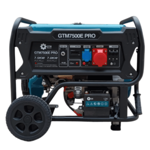 RS Technika | Sodui, statybai, autoservisui, ūkiui! 25 Benzininis generatorius GTM 7500E PRO (7,5 kW, trifazis)