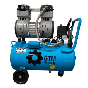 RS Technika | Sodui, statybai, autoservisui, ūkiui! 27 Betepalinis oro kompresorius GTM JN1100 (24 l)