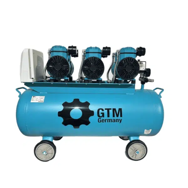 Betepalinis oro kompresorius GTM MT S 120 PRO (120 l)