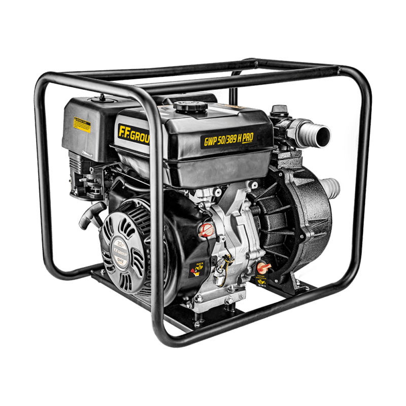Benzininis vandens siurblys FF GROUP GWP 50/389 H PRO (9,7 kW)