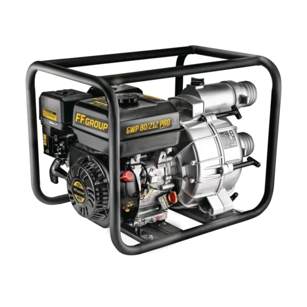 Benzininis vandens siurblys FF GROUP GWP 80/212 ST PRO (5,2 kW)