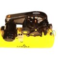 Trifazis oro kompresorius STROM V-0.6/12,5-200l (200 l, su diržine pavara)