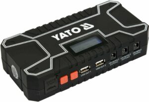 Išorinė baterija su užvedimo funkcija YATO YT-83082 (12000 mAh)