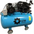 Trifazis oro kompresorius GTM MT400-3 (400 l, su diržine pavara)
