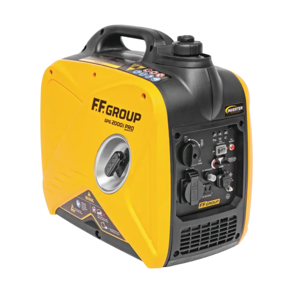 Inverterinis generatorius FF GROUP GPG 2000i PRO (2 kW, vienfazis)