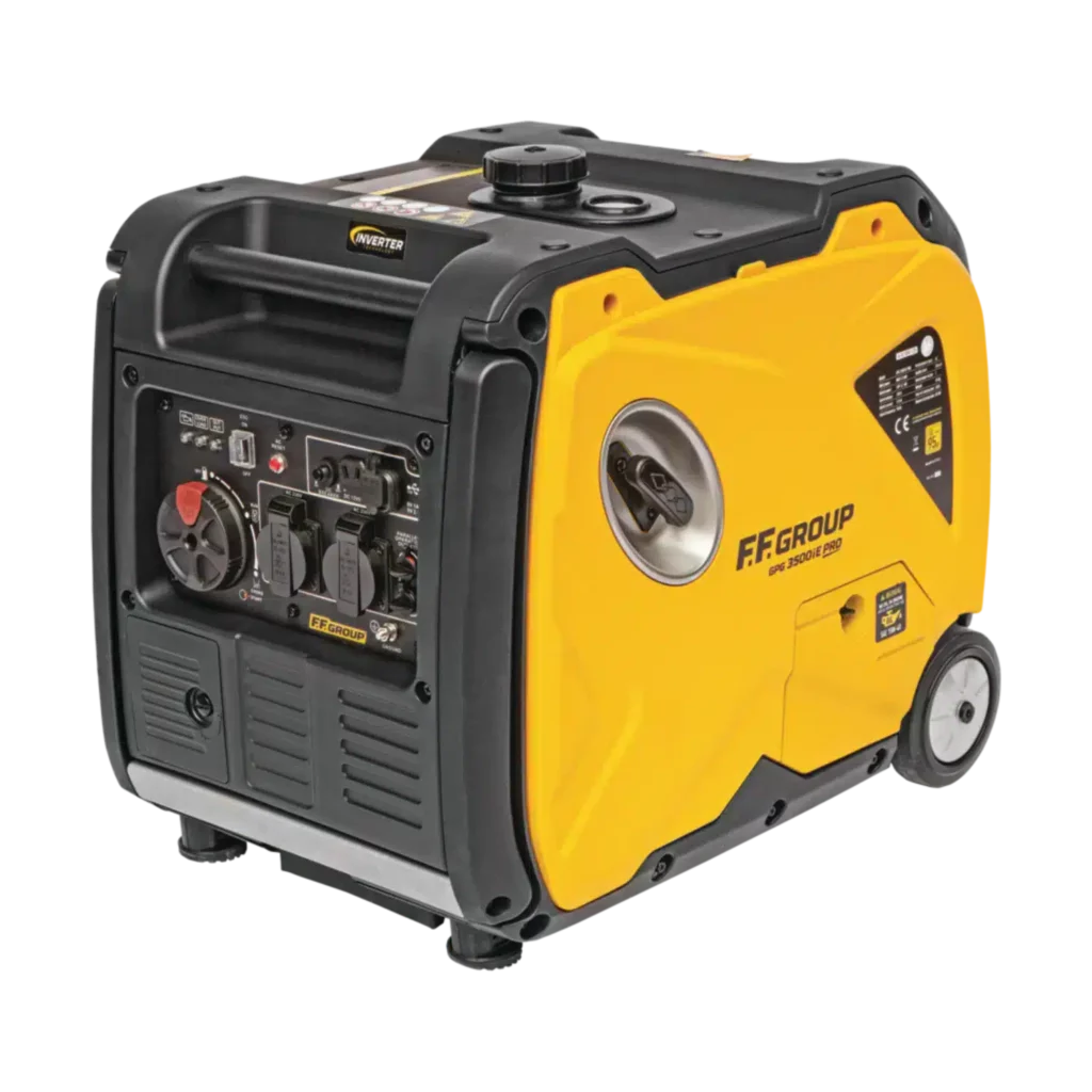 Inverterinis generatorius FF GROUP GPG 3500iE PRO (3,5 kW, vienfazis)