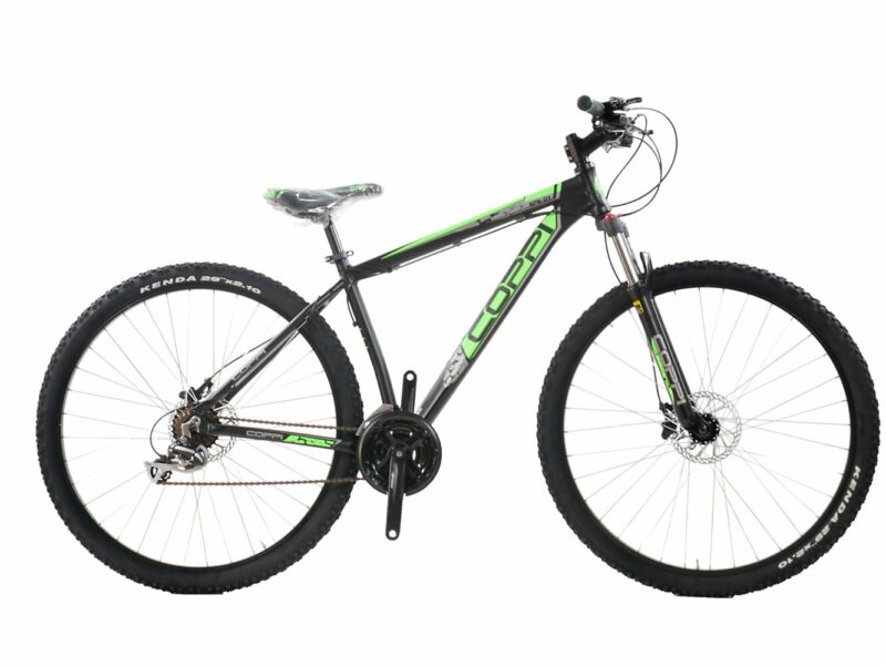 Dviratis COPPI SPARK (29" ratai, 21" rėmas, juoda su geltona)