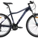 Dviratis LEON HT LADY (26" ratai, 15" rėmas, juoda su alyvine)