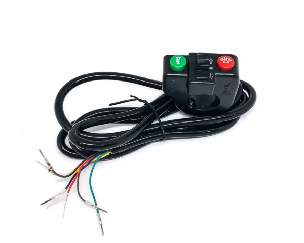 EMScooter elektrinio paspirtuko trijų jungiklių blokas