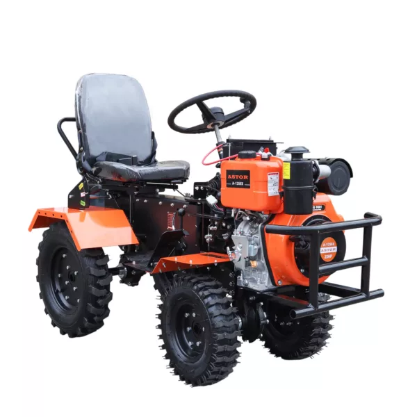Mini traktorius ASTOR A-1350X (9,2 kW, su freza)