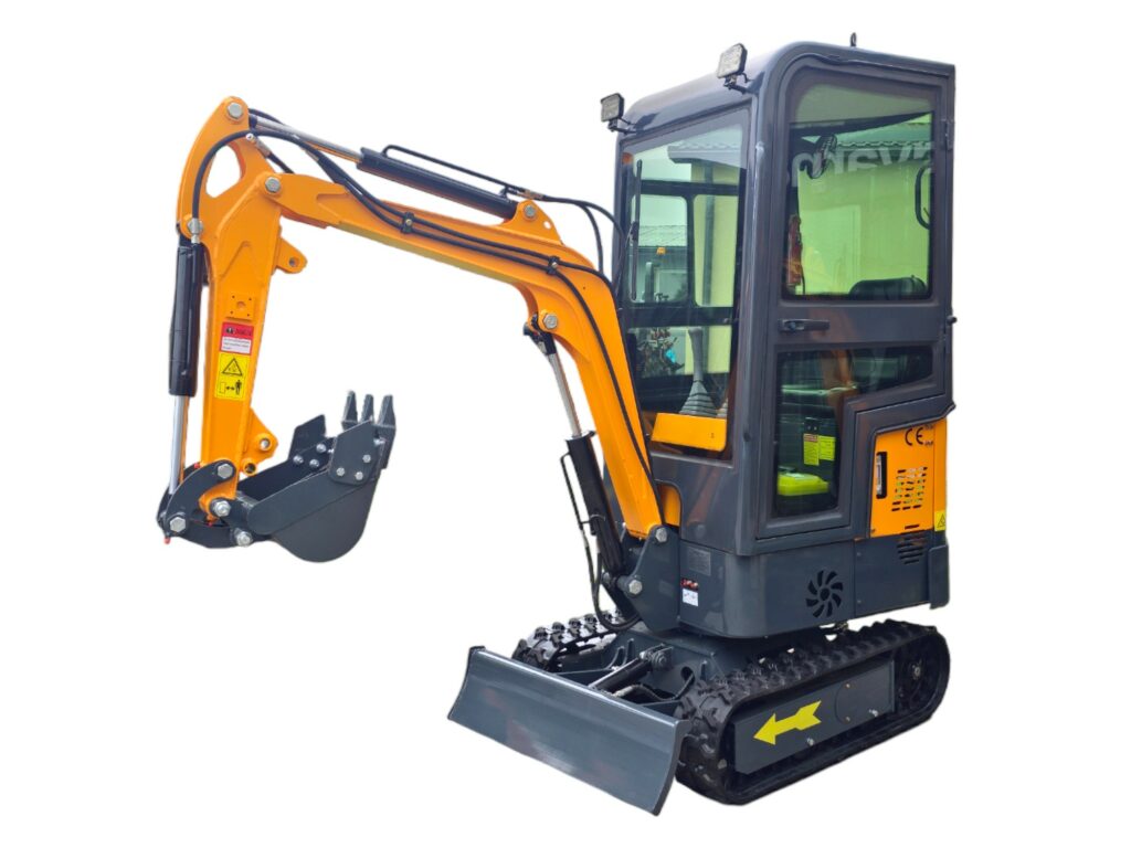 Mini ekskavatorius ENZO HT-10 (sustiprinta versija, 1000 kg)