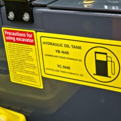 Mini ekskavatorius ENZO HT-10 (sustiprinta versija, 1000 kg)