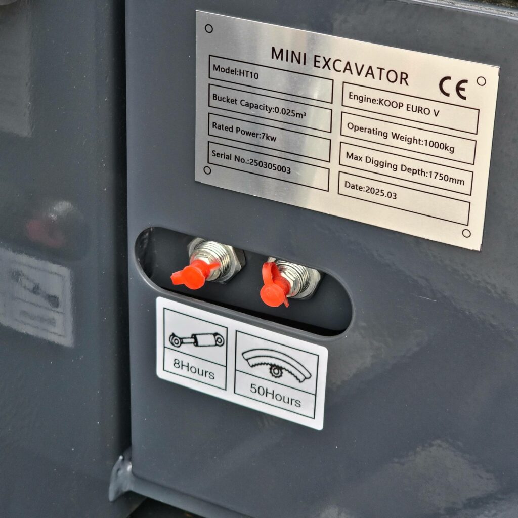Mini ekskavatorius ENZO HT-10 (1000 kg)