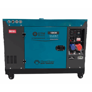 RS Technika | Sodui, statybai, autoservisui, ūkiui! 24 Dyzelinis generatorius GTM GTM20000SDE (17 kW, aušinamas skysčiu)