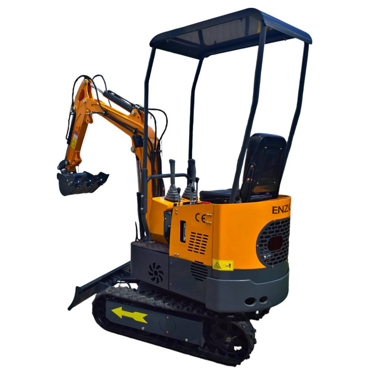 Mini ekskavatorius ENZO HT-10B (sustiprinta versija, 1 t) 23 Mini ekskavatorius ENZO HT-10B (sustiprinta versija, 1 t)