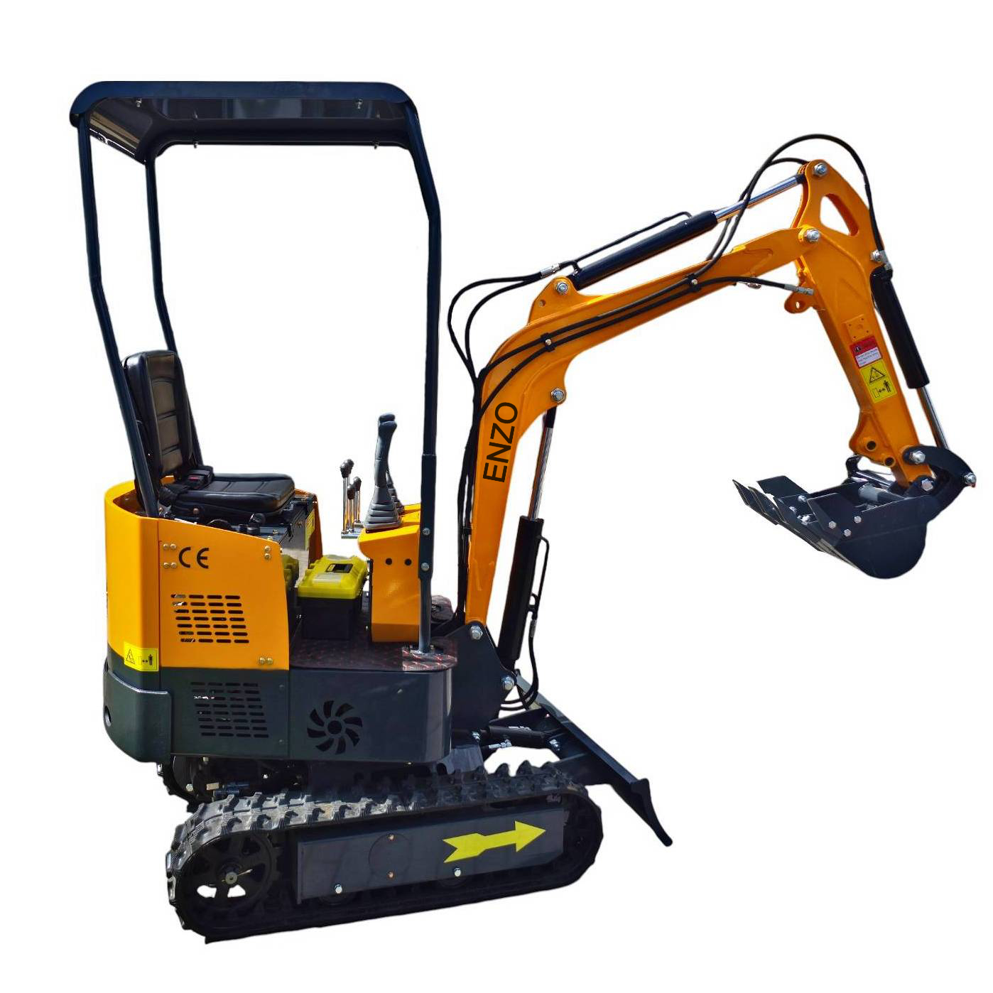 Mini ekskavatorius ENZO HT-10B (sustiprinta versija, 1 t) 17 Mini ekskavatorius ENZO HT-10B (sustiprinta versija, 1 t)