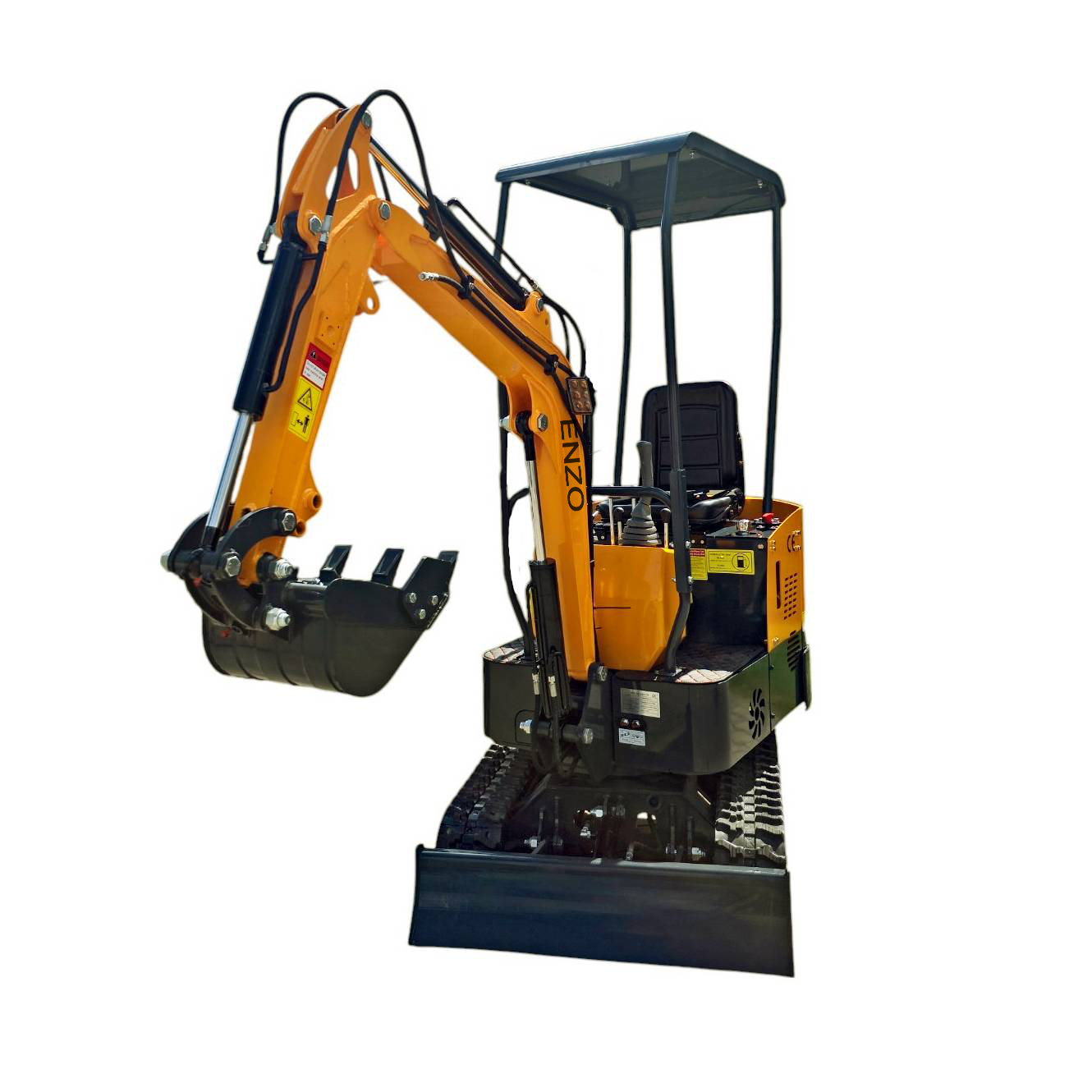 Mini ekskavatorius ENZO HT-10B (sustiprinta versija, 1 t) 13 Mini ekskavatorius ENZO HT-10B (sustiprinta versija, 1 t)