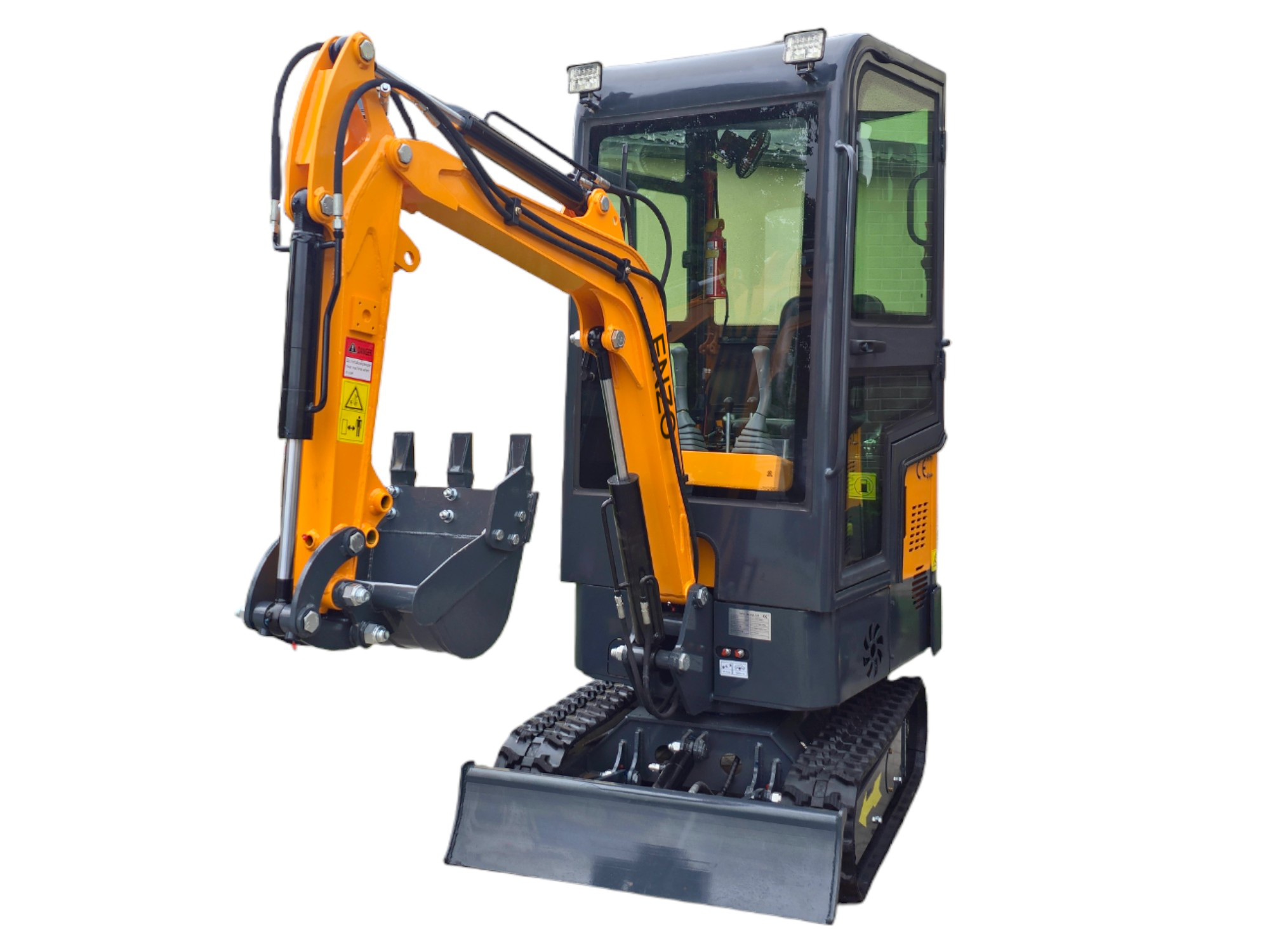 Mini ekskavatorius ENZO HT-10B (sustiprinta versija, 1 t) 3 Mini ekskavatorius ENZO HT-10B (sustiprinta versija, 1 t)