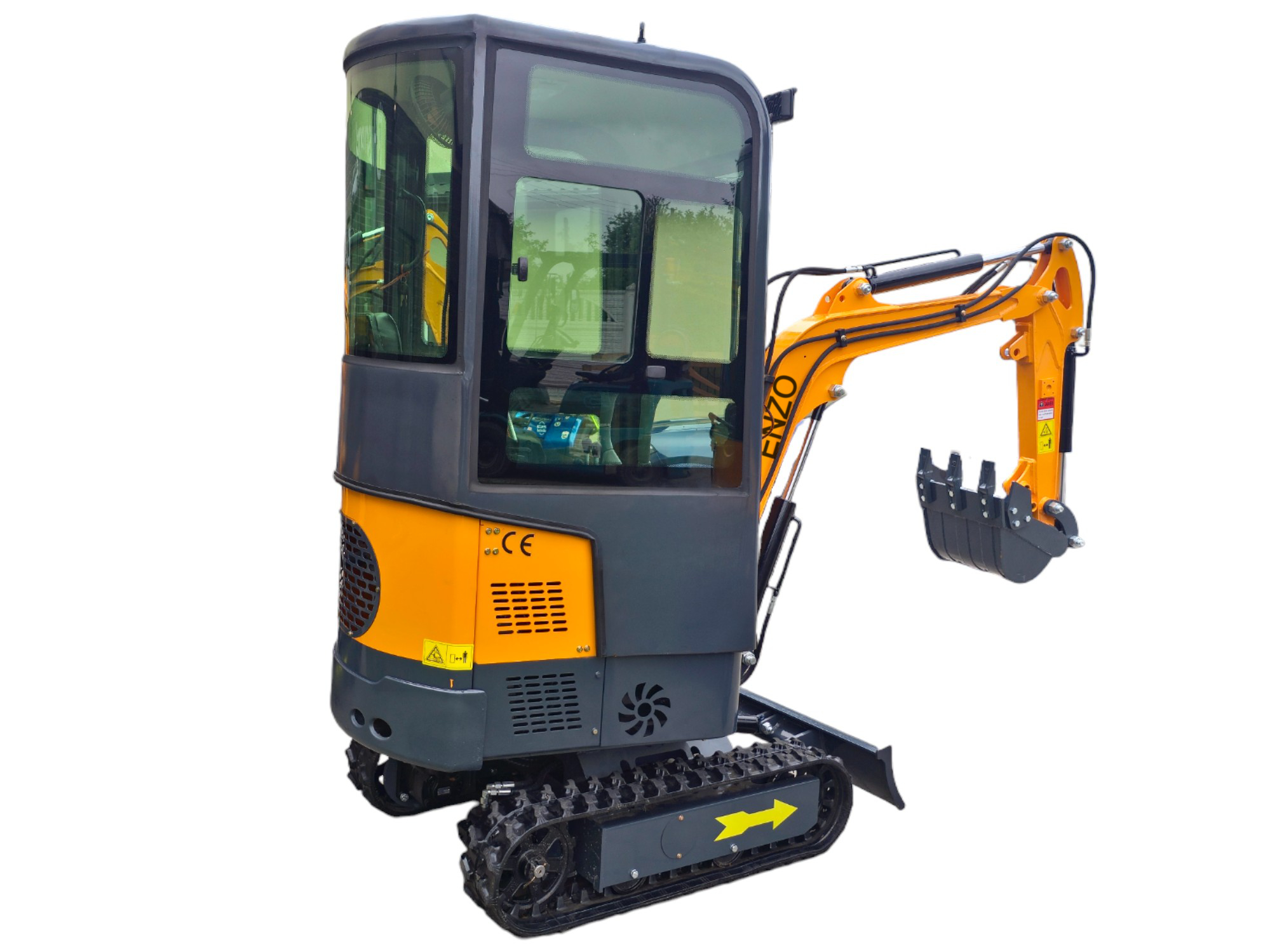 Mini ekskavatorius ENZO HT-10B (sustiprinta versija, 1 t) 7 Mini ekskavatorius ENZO HT-10B (sustiprinta versija, 1 t)