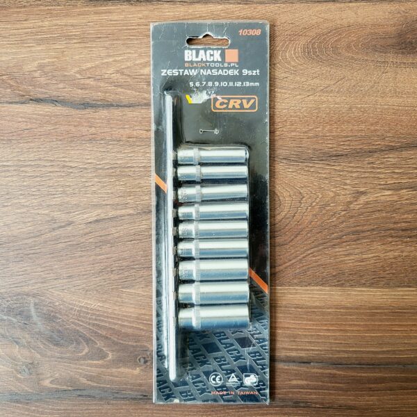 Galvučių rinkinys BLACK 10308