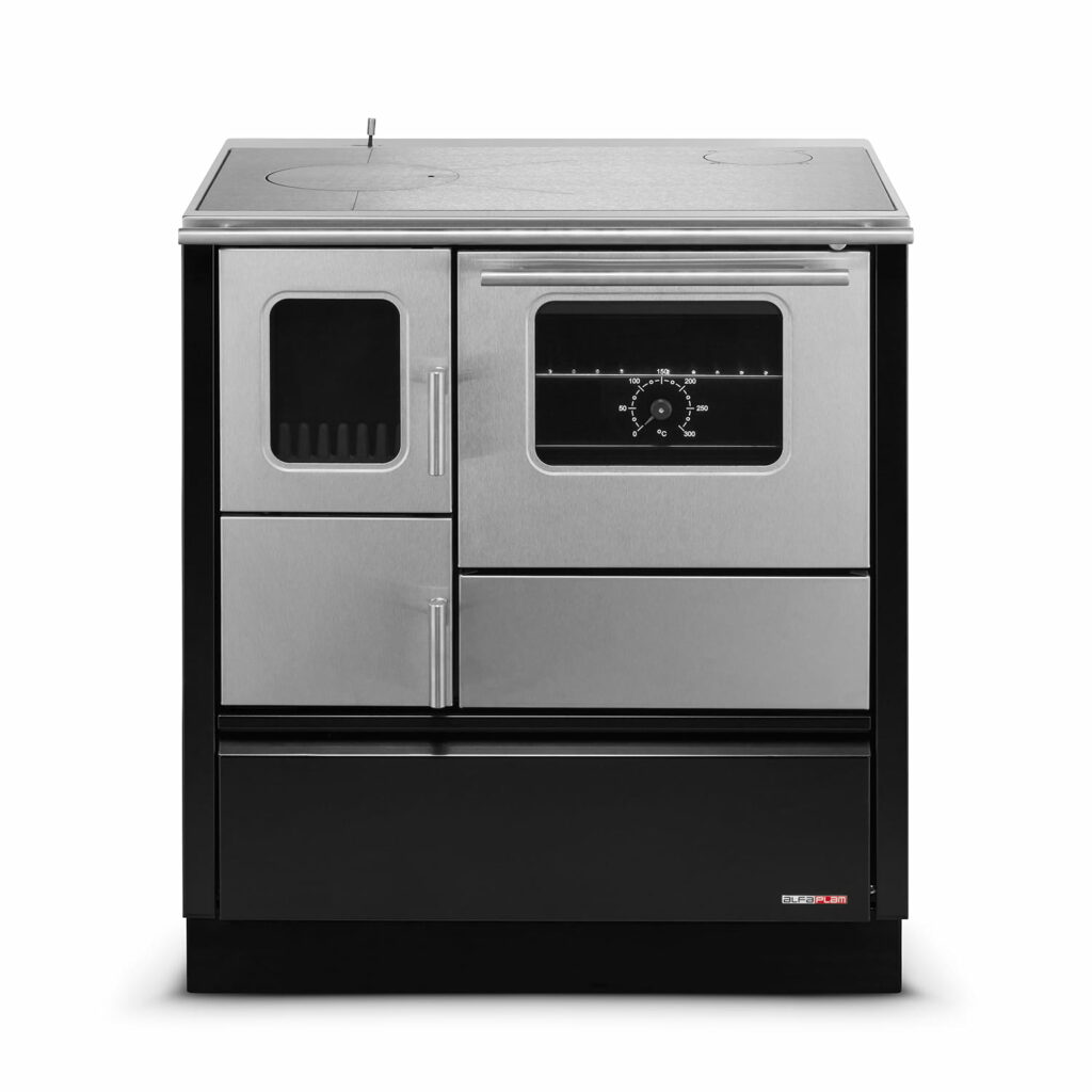 Krosnelė-viryklė ALFA PLAM ALFA INOX 75 (5,9 kW)