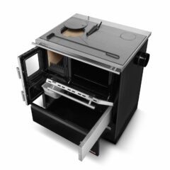 Krosnelė-viryklė ALFA PLAM ALFA INOX 75 (5,9 kW)