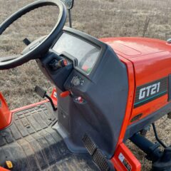Naudotas traktorius KUBOTA GT21 (15 kW, su freza)